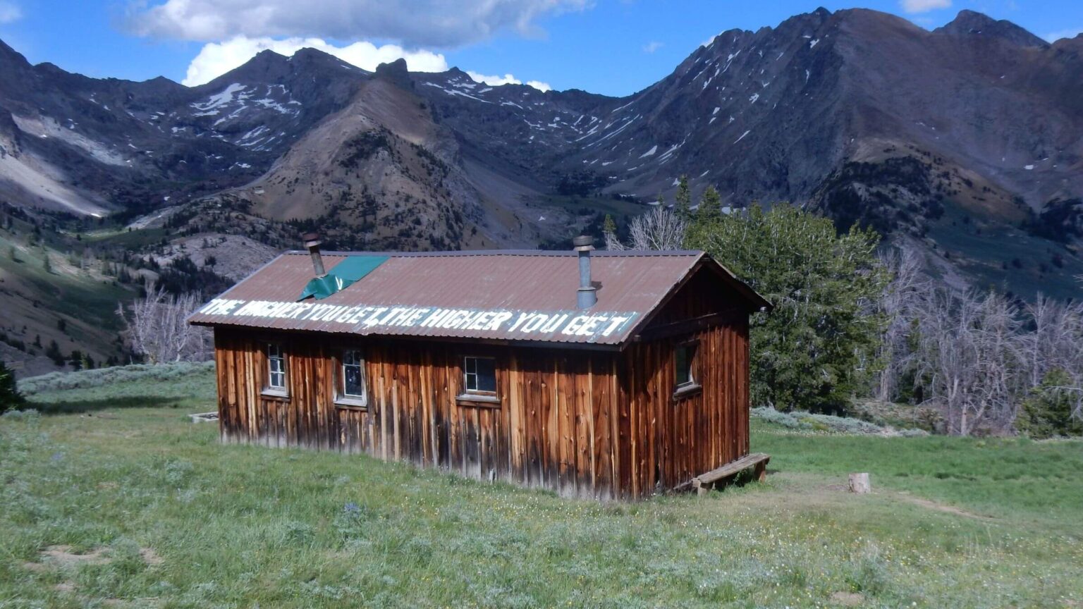 Pioneer Wilderness Study Area, iconic Pioneer Cabin, July