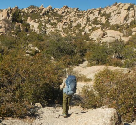 Pusch Ridge Wilderness, slick soil "Wilderness of Rocks", 2024 December