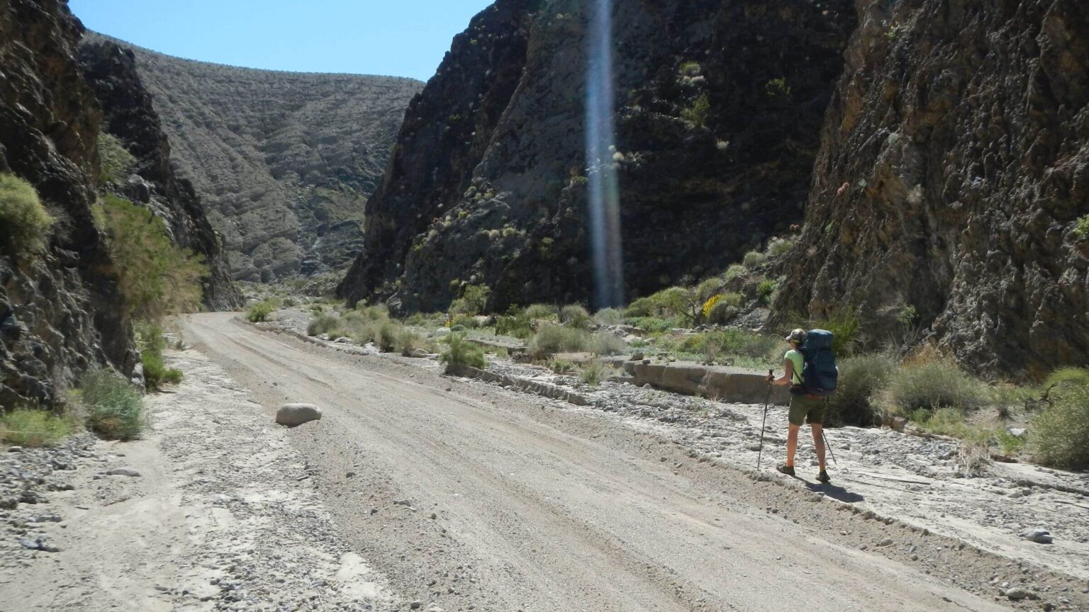 Death Valley Wilderness, Cottonwood Canyon cherry-stem road March, 2024