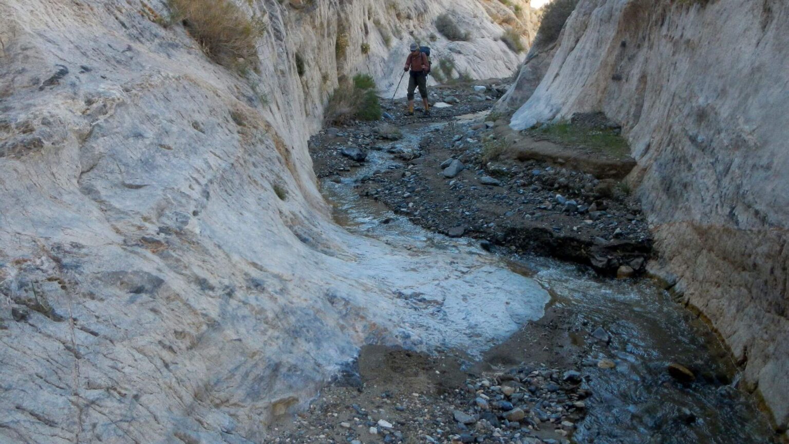 Death Valley Wilderness, upper Marble Canyon, March, 2024