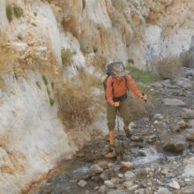 Death Valley, rock skipping, 2024 March