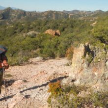 Galiuro Wilderness, rocky ridge hiking, 2024 April