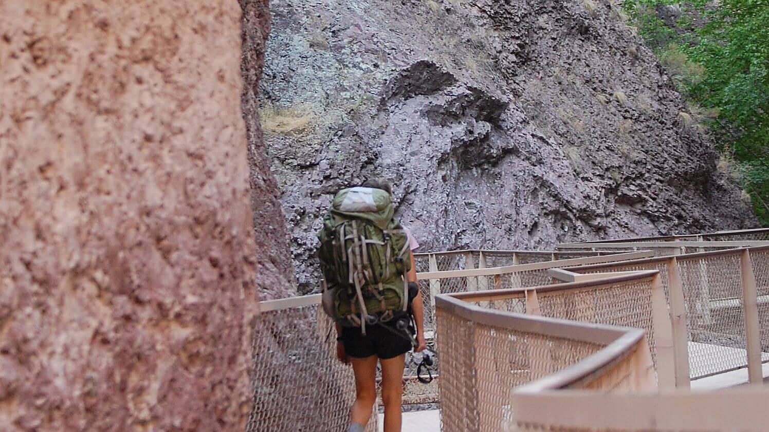 Gila Wilderness, backpacking, Catwalk, June