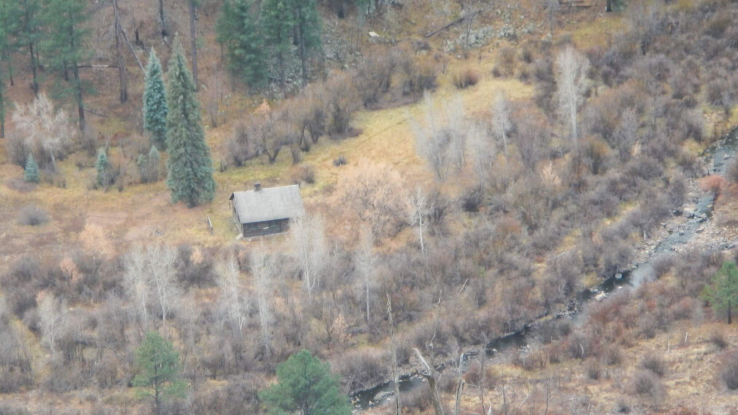 Gila Wilderness, backpacking, White Creek Cabin, November