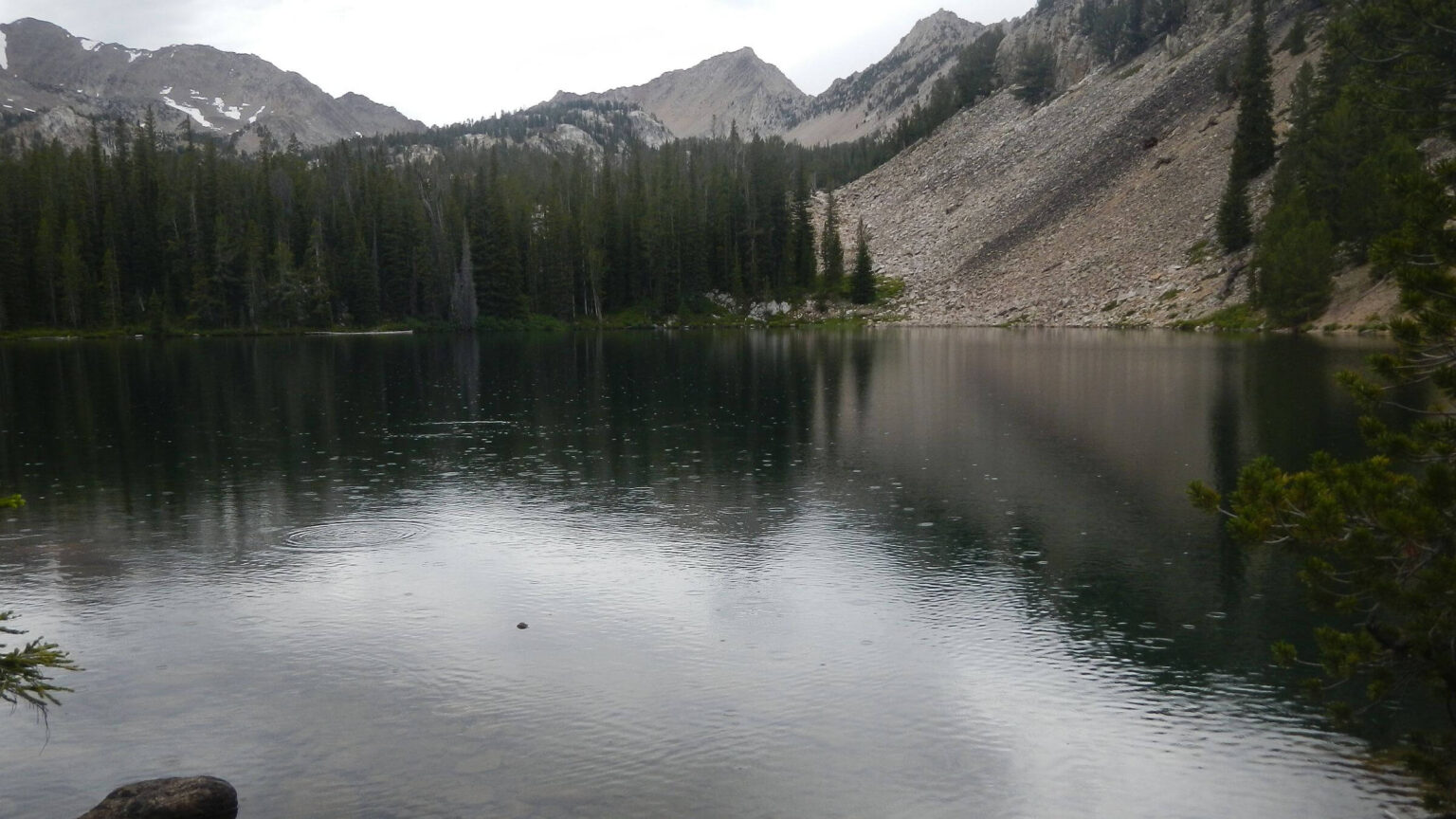 Cecil D. Andrus-White Clouds Wilderness, Lodgepole Lake, August